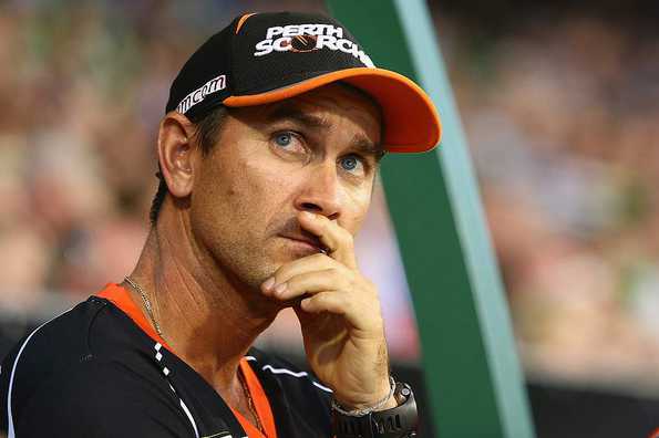 Brad Hogg's decision to leave Perth did not go down well with coach Justin Langer