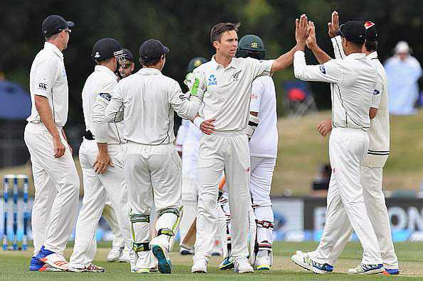 New Zealand picked up three wickets in the post Lunch session.