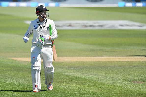 Nicholls fell two short of his maiden international century.