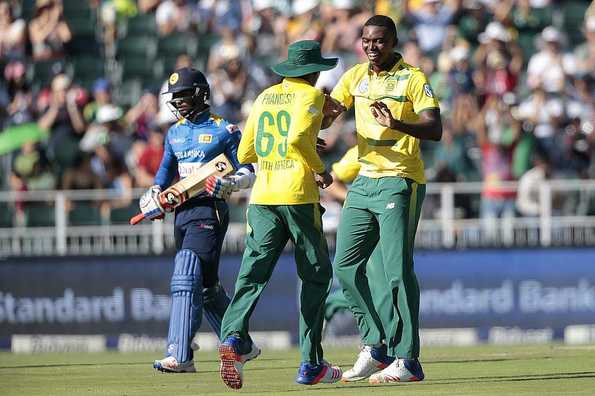 Lungi Ngidi helped South Africa fight back