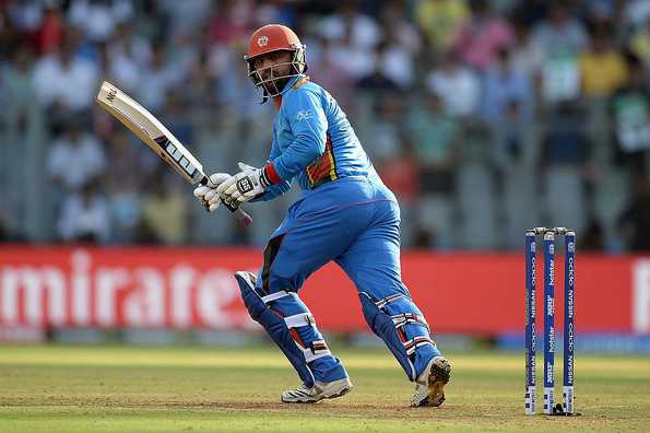 Noor Ali Zadran scored a fluent 46 during Afghanistan's innings.