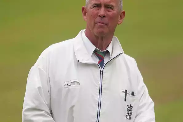 John Hampshire was international umpire following his playing days