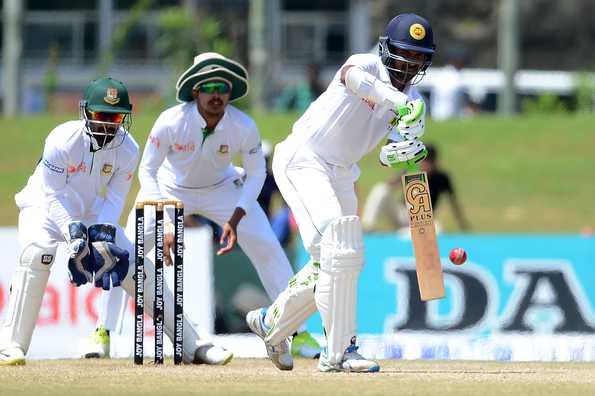 Although the going has been relatively slow for Sri Lanka, with their second innings runs so far coming at a scoring rate of only 2.64.