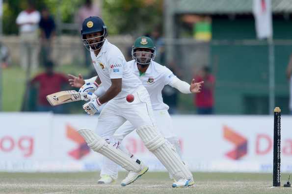 Karunaratne scored his fifth Test century