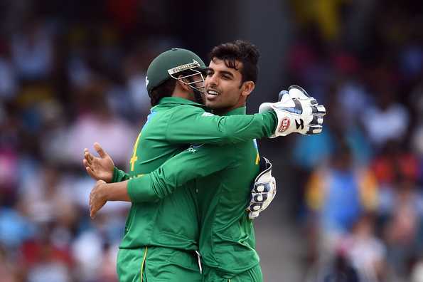 Shadab Khan finished with figures of 3 for 7 in 4 overs