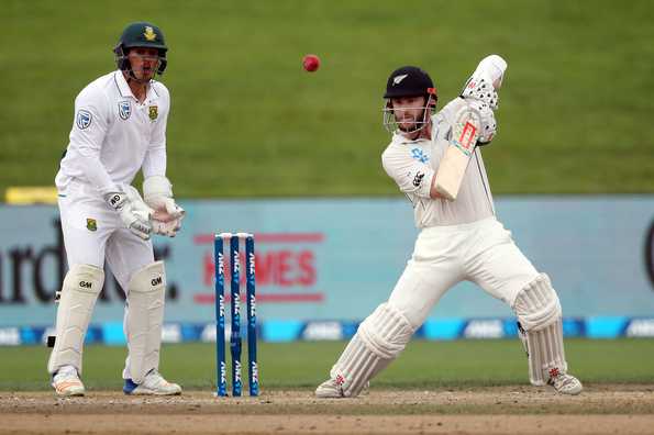 Kane Williamson was dismissed for 178