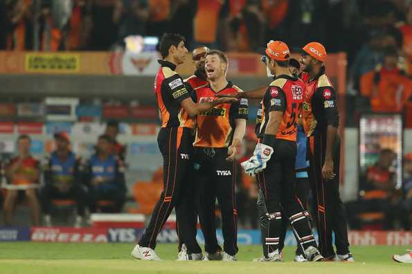 An ecstatic SRH team 