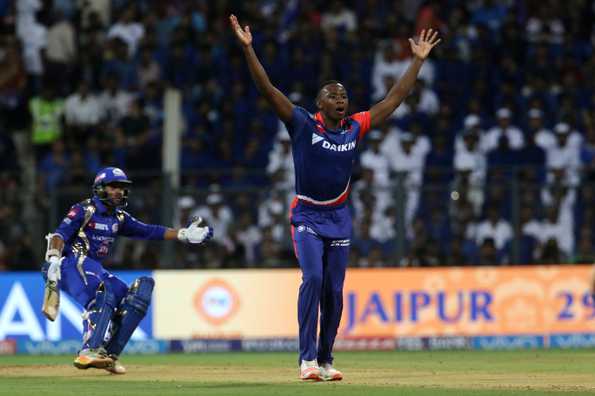 Kagiso Rabada bowled Parthiv Patel off a yorker that the batsman considered too good for him.