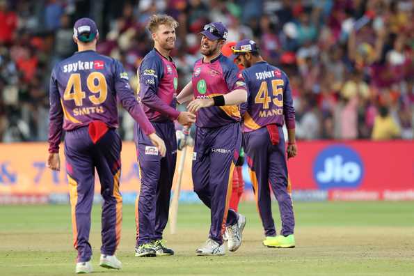 Lockie Ferguson picked up two wickets through the middle-overs to derail RCB.