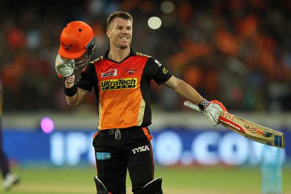 David Warner stroked a 59-ball 126 against Kolkata Knight Riders