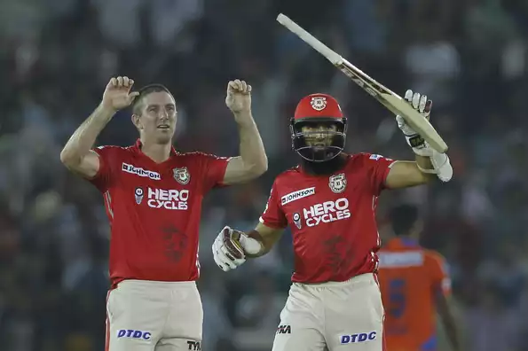 Hashim Amla and Shaun Marsh were involved in an excellent partnership