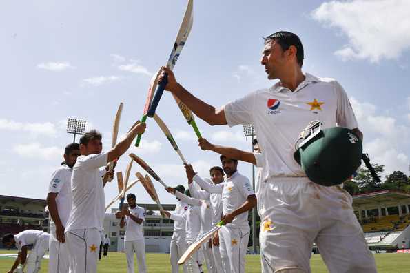 Younis Khan steps away as Pakistan's most successful batsman.