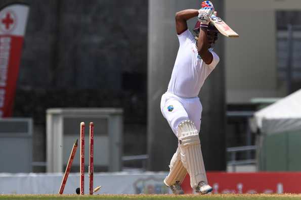 All it took Yasir was just 13 deliveries to pick up the first wicket of the day.