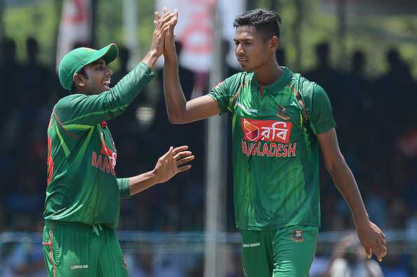 Mustafizur Rahman picked up a four-wicket haul