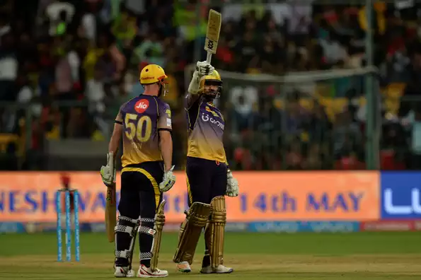 Narine registered IPL's joint fastest half-century, reaching the milestone in just 15 balls. 