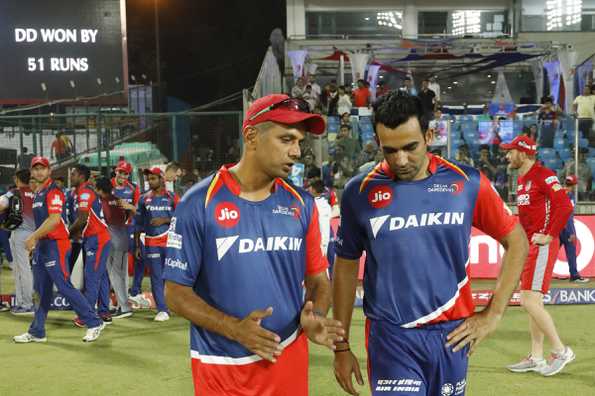 Despite Zaheer Khan and Rahul Dravid at the helm of affairs, DD suffered another IPL reversal