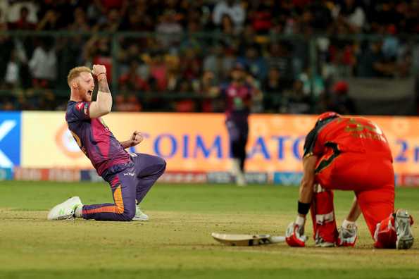 Ben Stokes came up with a superb spell against RCB