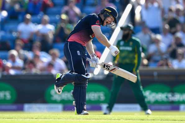 Eoin Morgan completed his 11th ODI ton off 90 deliveries.