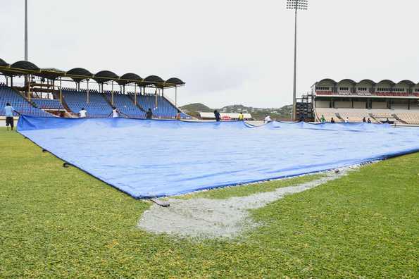 Rain returned just after the toss to add to the frustration. 