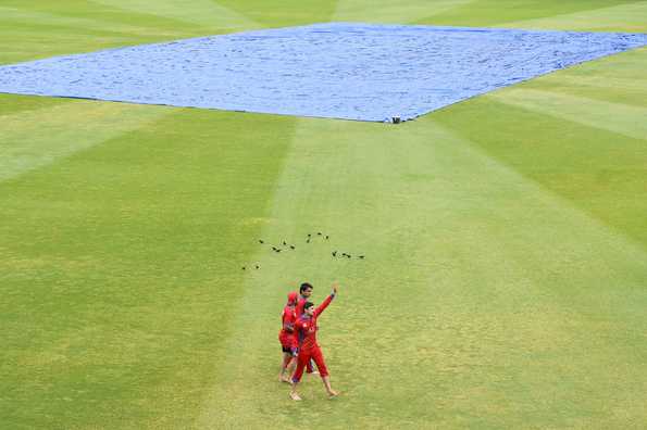 Not a single ball was bowled in the final ODI. 