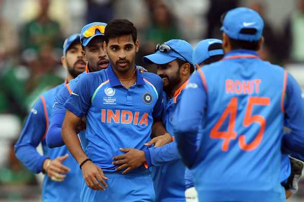 "Big credit to both of them [Bhuvneshwar & Bumrah] for getting us where we stand right now."