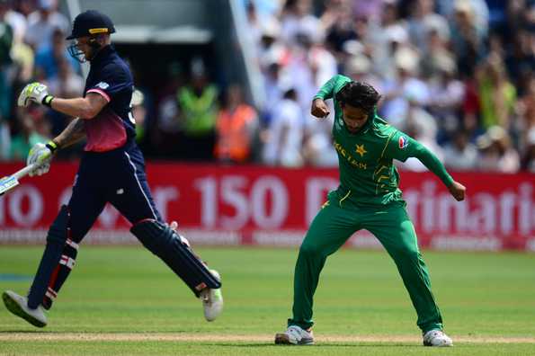 Hasan Ali's celebrations during the course of the tournament were accompanied by a roar of delight