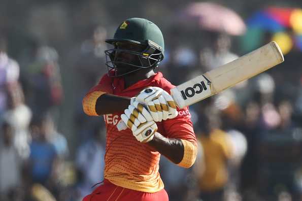 Solomon Mire scored 112 off 96 balls to star in Zimbabwe's record chase in the opening ODI