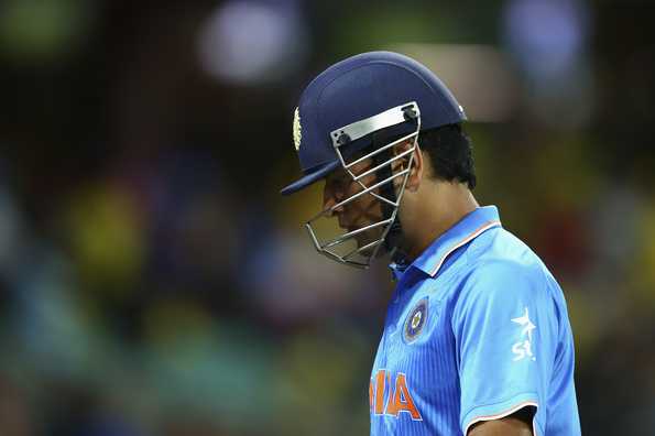 MS Dhoni will be under the pump after playing out the slowest 50 by an Indian in 16 years.