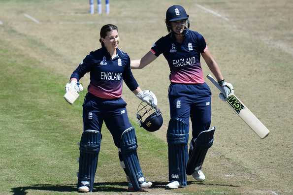 Sarah Taylor and Tammy Beaumont shared a record 275-run stand