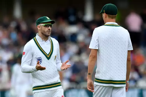 Du Plessis' advice paid off handsomely in the second innings when Morris really found his rhythm.