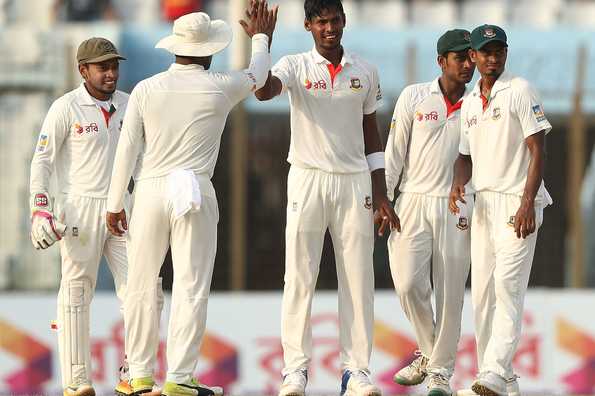 Mustafizur's strikes kept Bangladesh in the contest. 