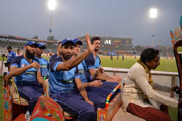 It was nothing less than a carnival at the Gaddafi stadium in Lahore