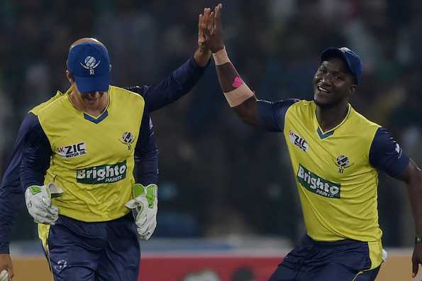 Darren Sammy's sheer presence helped raise the decibel levels at the Gaddafi stadium