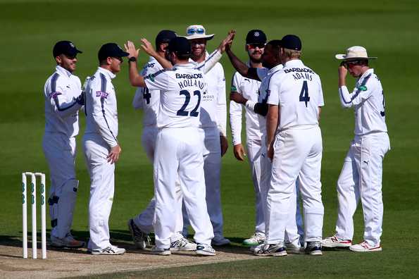 Fidel Edwards and Kyle Abbott led Hampshire's superb comeback with the ball