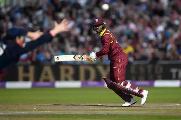 Evin Lewis hit 17 boundaries and seven sixes