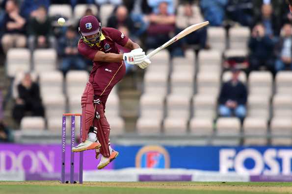 Shai Hope top scored for Windies with 72