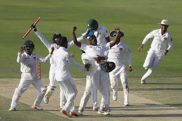 Sri Lanka won the first Test by 21 runs