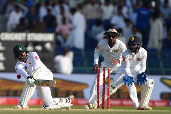 Azhar Ali fell for a second-ball duck