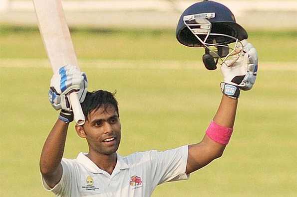 Suryakumar Yadav walked out to bat at No 3 on Day 2