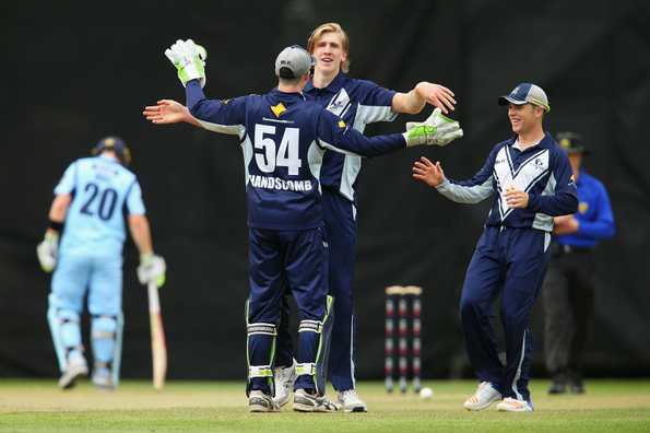 Will Sutherland's four-fer powered Victoria into the series finals