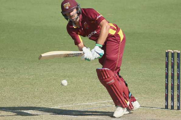 Joe Burns top scored with 79 to set up Queensland's consolatory win.