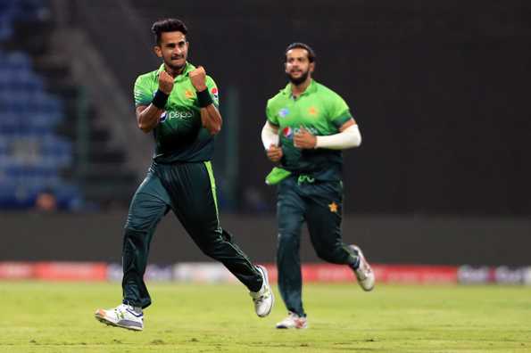 Hasan Ali has 12 wickets from the first four games of the series.