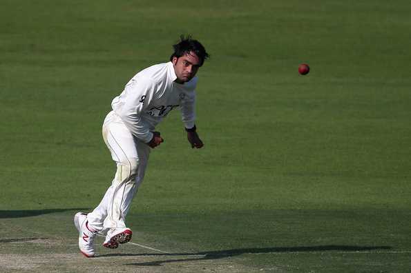 Rashid Khan picked up a fifer in the first innings for Afghanistan