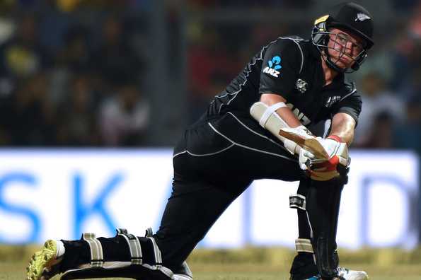 New Zealand batsmen used the sweep shot to good effect in the opening ODI