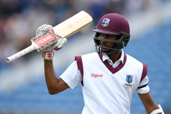 Brathwaite's knock helped Windies move into a position of strength