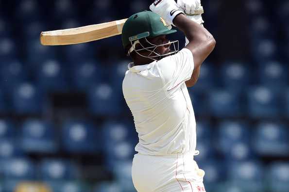 Hamilton Masakadza and Solomon Mire were involved in a record fourth-innings opening partnership at the Queens Sports Club