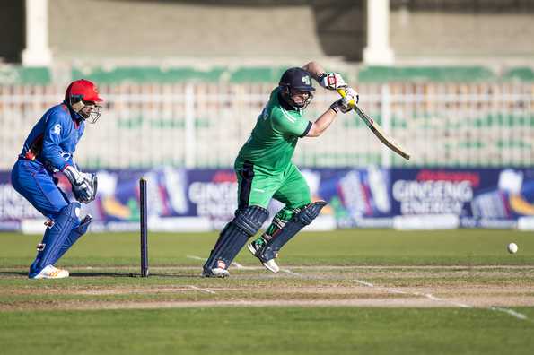 Stirling scored 82 to help Ireland post 271 for 6. 