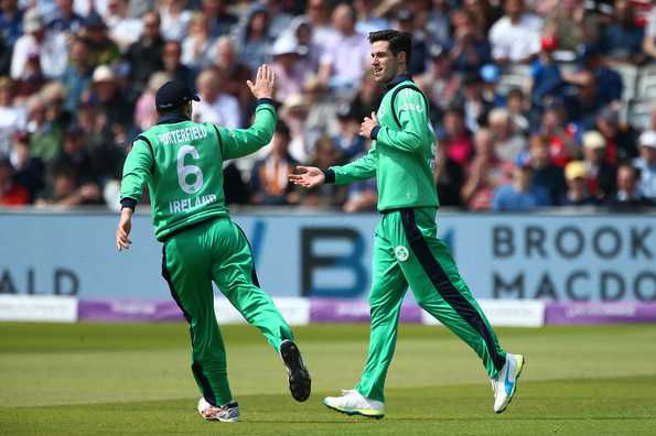 George Dockrell came up with an impressive bowling performance