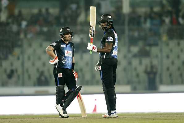 Galye and McCullum added an unbeaten 201-run stand for the second wicket