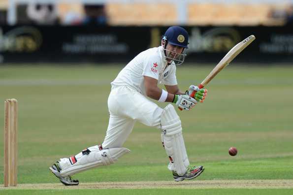 Gautam Gambhir scored 127 in the company of Kunal Chandela who too scored a ton to help Delhi edge ahead.